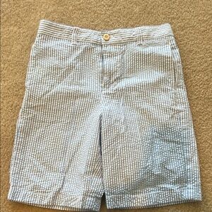 Vineyard Vines Blue and White Striped Kids Shorts